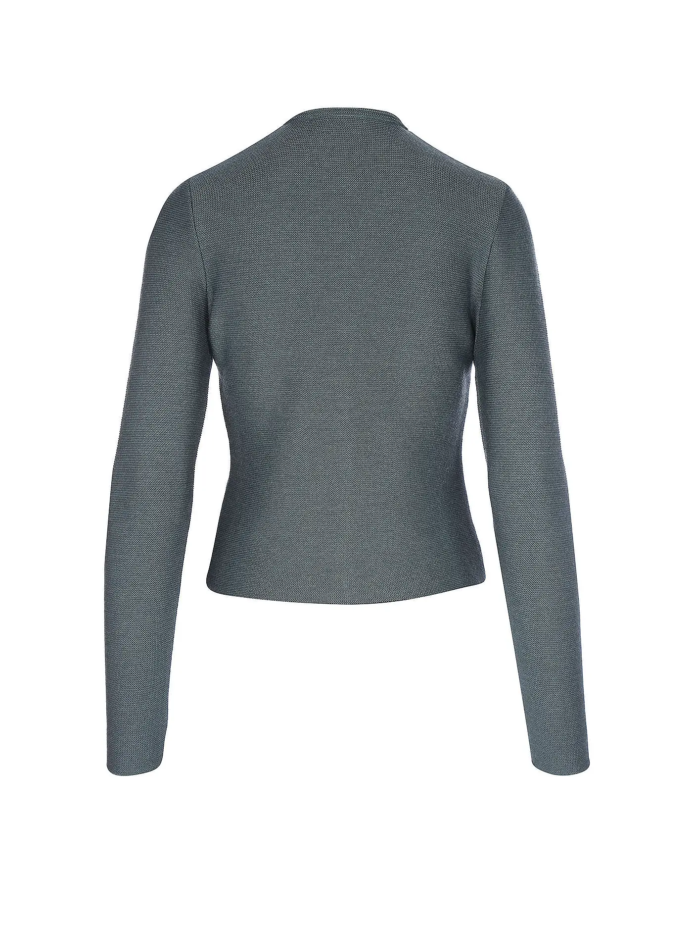 GOTTSEIDANK | Trachten Strickweste Aloisia | grau